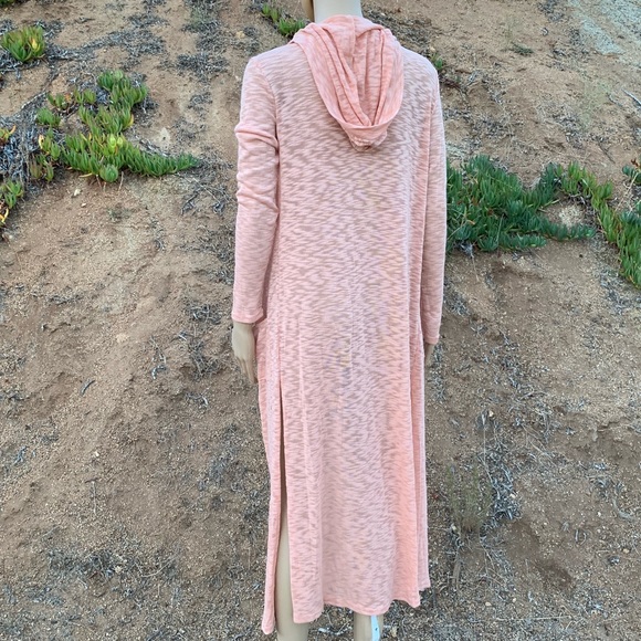 Say What? Thin long knit hooded open cardigan NWOT - Picture 6 of 8